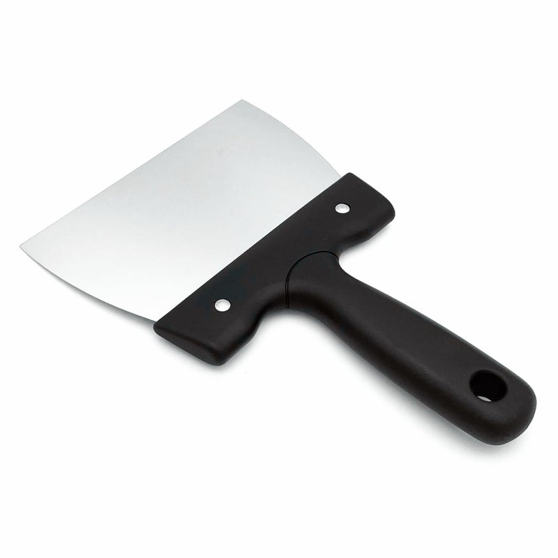 Goldbaking Coating Spatula for Chocolate Scraper Stainless Steel Dough Scraper (small) - Image 1